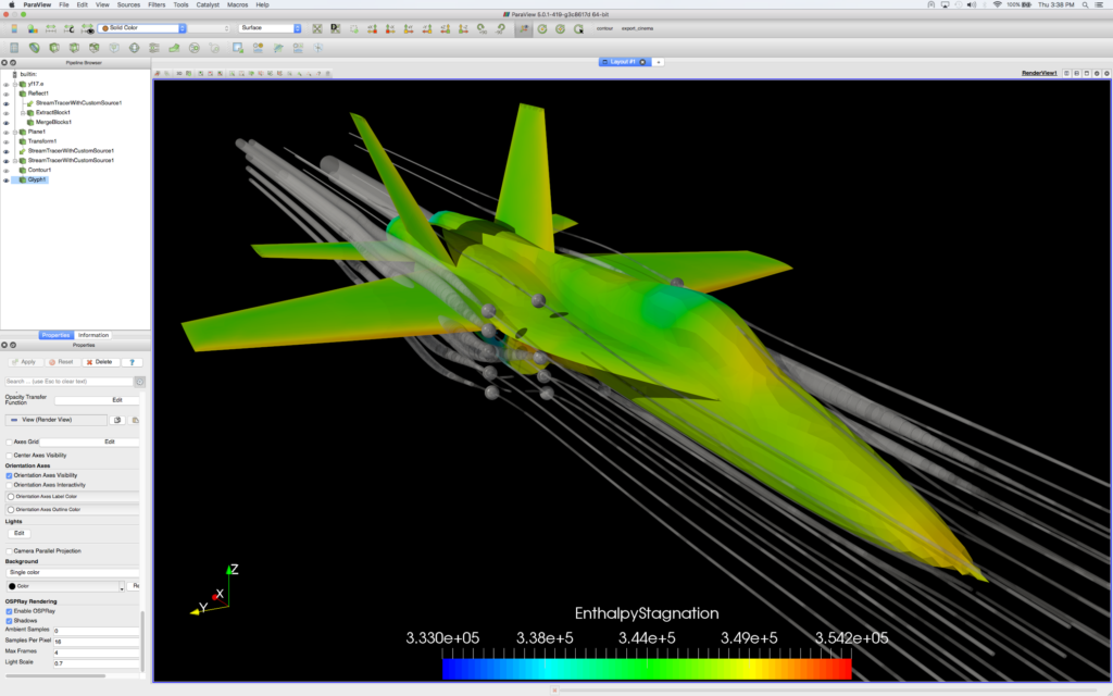 Ray Tracing with OSPRay in ParaView