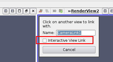 Interactive View Link in ParaView 5.1.0