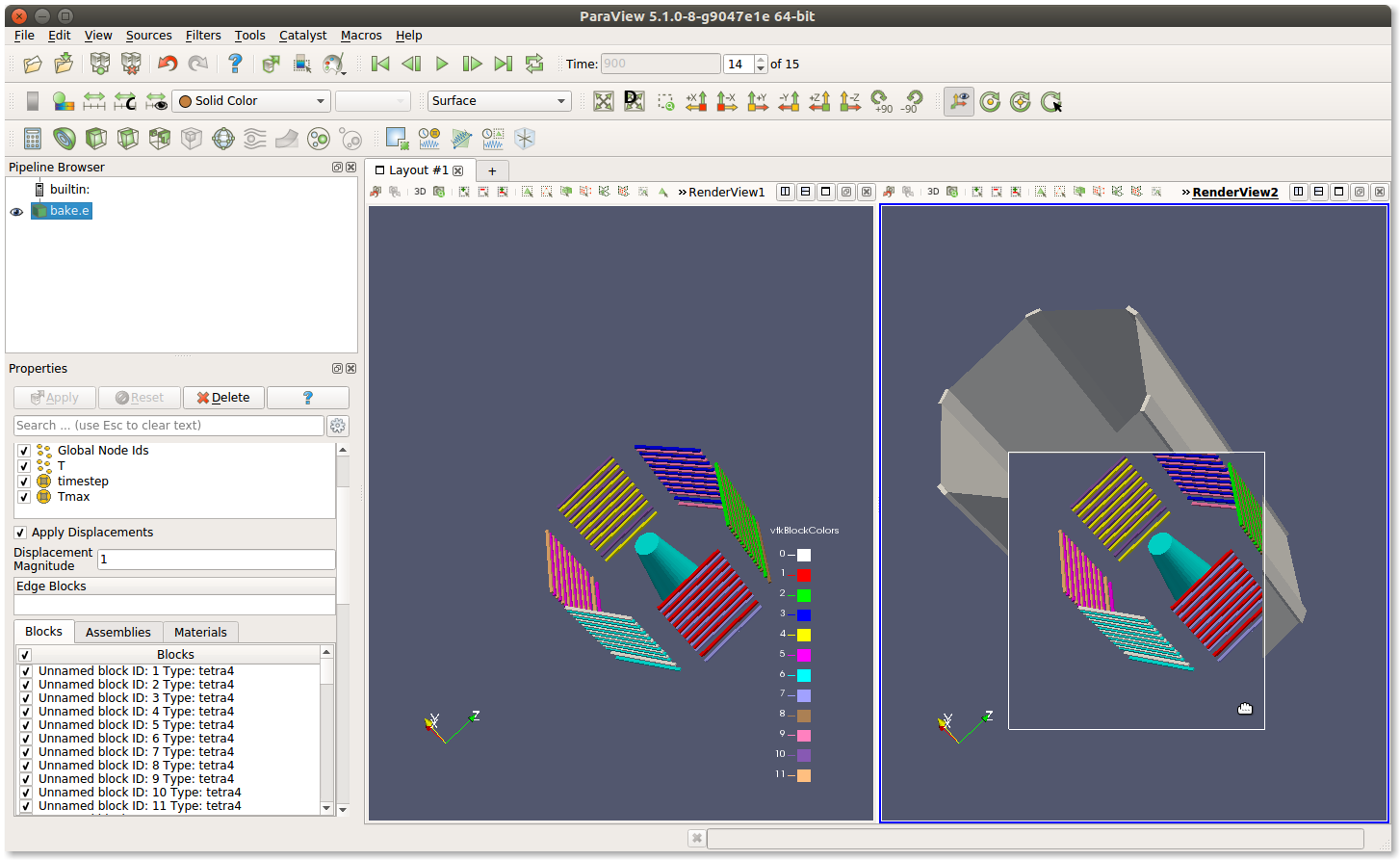 Interactive View Link in ParaView 5.1.0