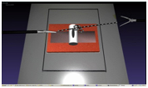 VBLaST simulates a task that involves sutures. (RPI)VBLaST simulates loop ligation. (RPI)