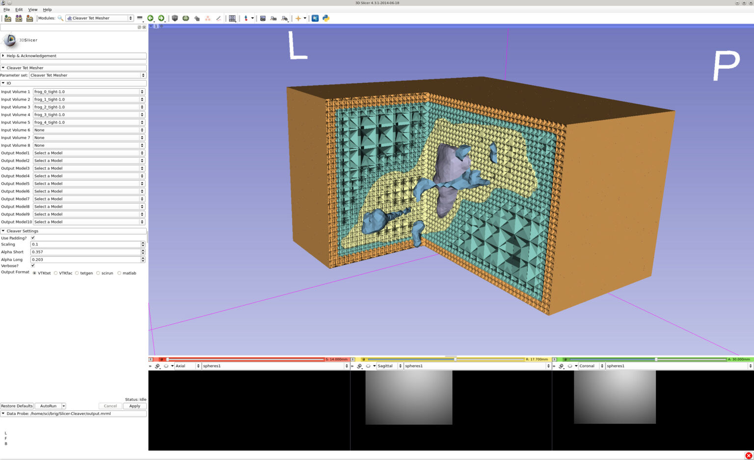 3D Slicer Adds Volumetric Mesh Support