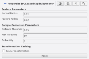 Example of a combined PCL-based filter options interface.