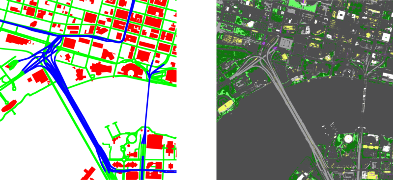 3D reconstruction from satellite images