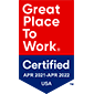 Great Place to Work. Certified. April 2021 - April 2022