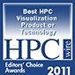 Best HPC Visualization Project or Technology, HPC Wire, Editor's Choice Awards 2011
