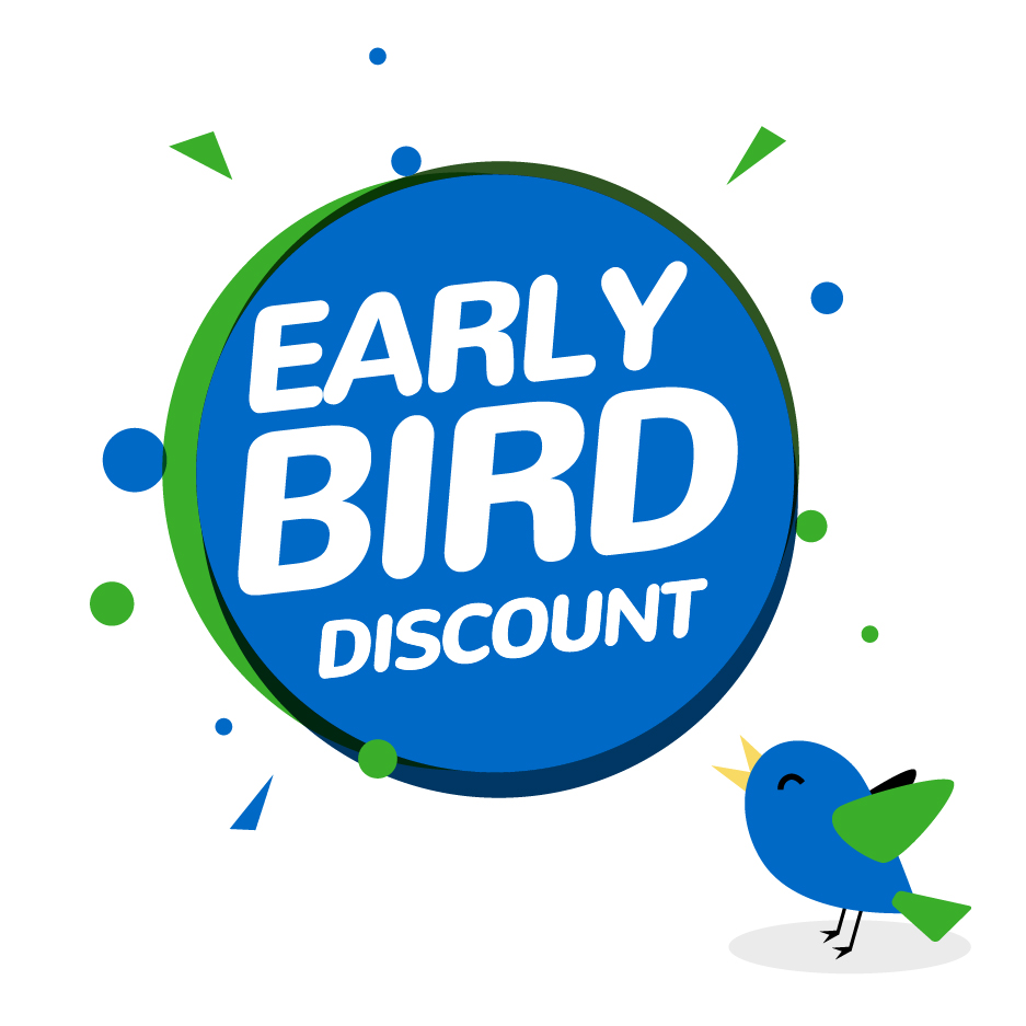 Early Bird Discount