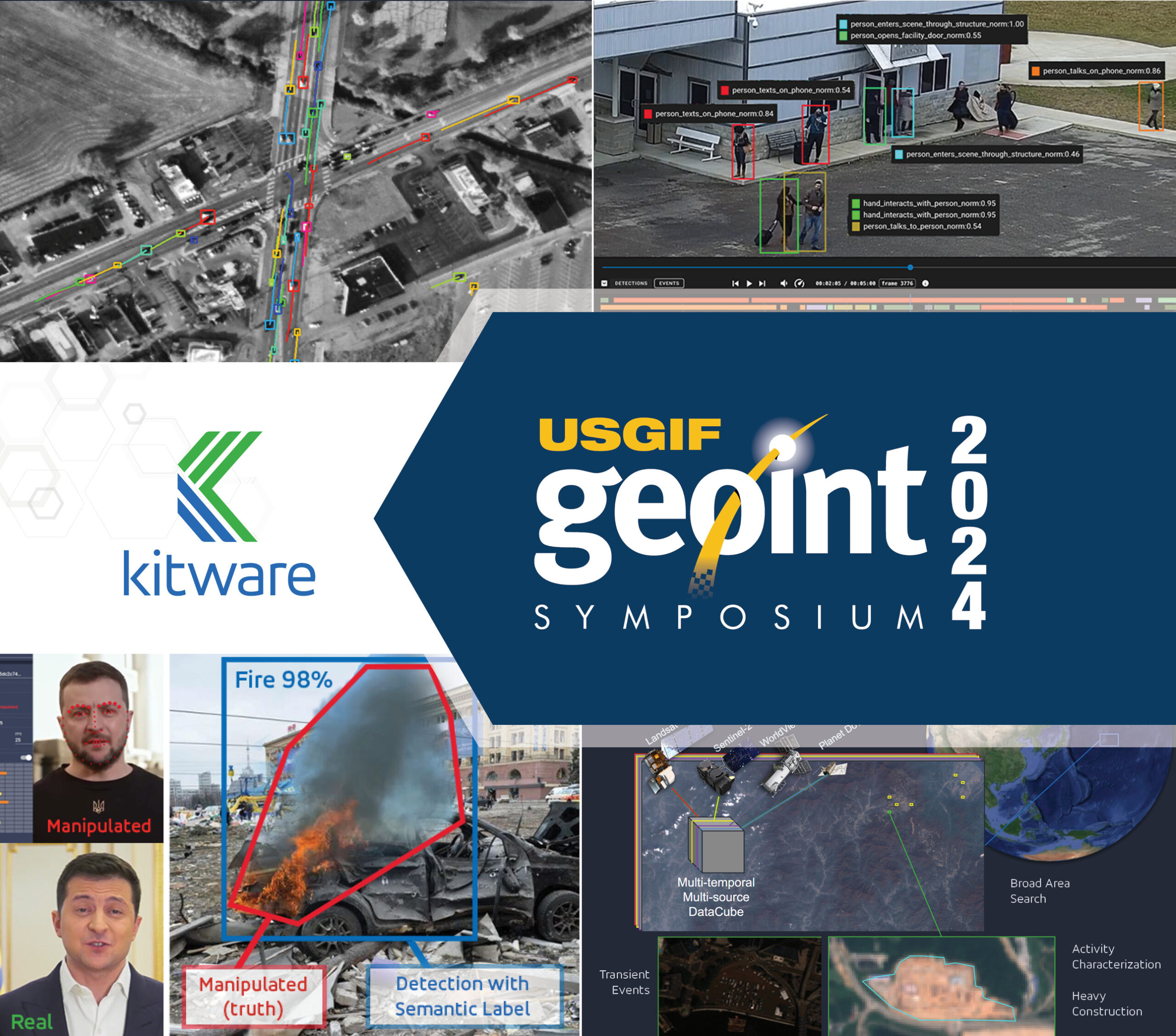 Kitware at GEOINT 2024