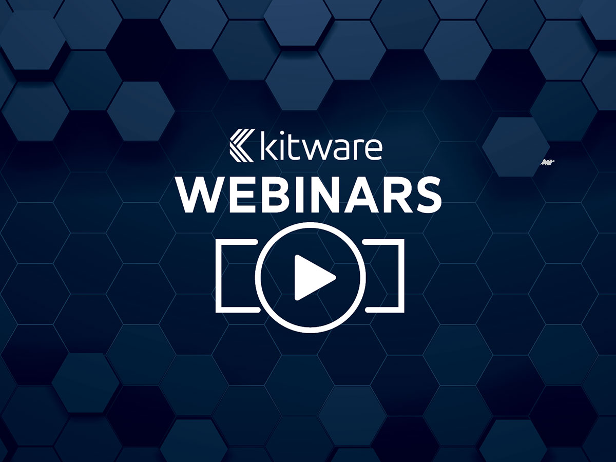 Kitware Webinars