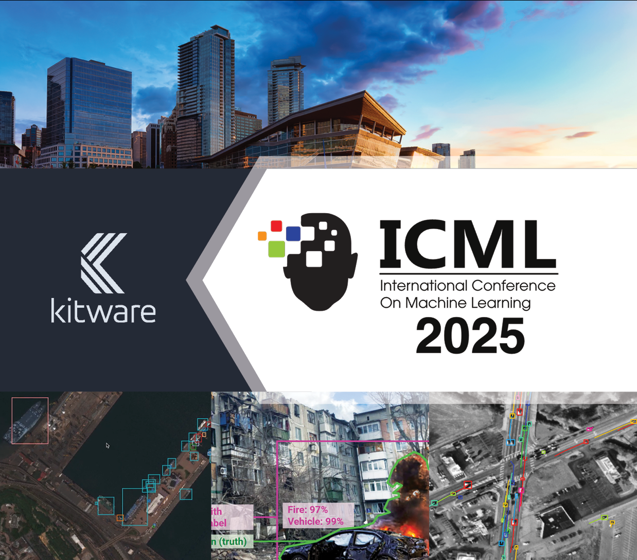 Connect with Kitware at ICML 2025: Dates: Jul 13, 2025 to Jul 19, 2025 Vancouver, Canada