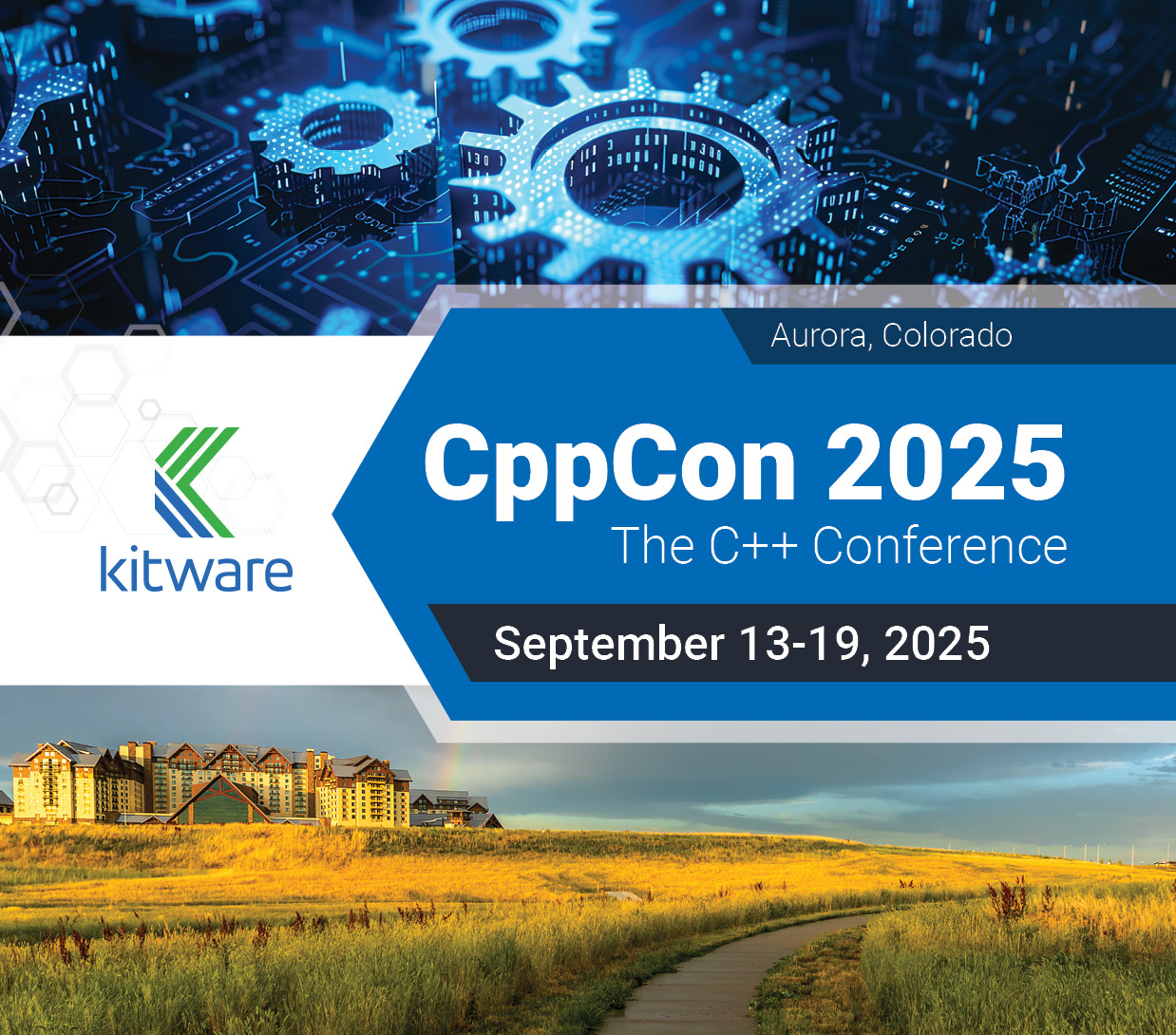 CppCon 2025. The C++ Conference. Aurora, Colorado. September 13-19, 2025