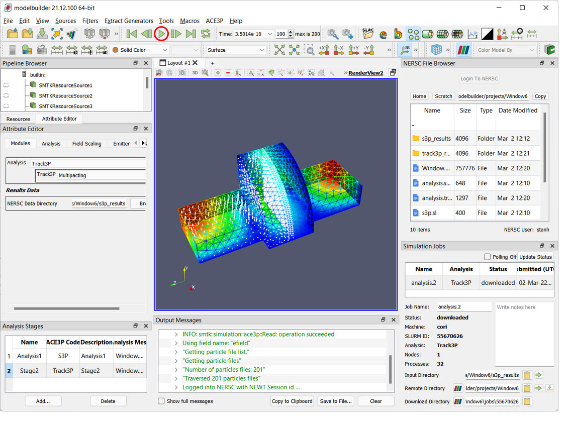 Simulation workflows often demand diverse computational resources. For instance, a high-energy physics workflow, leveraging SLAC