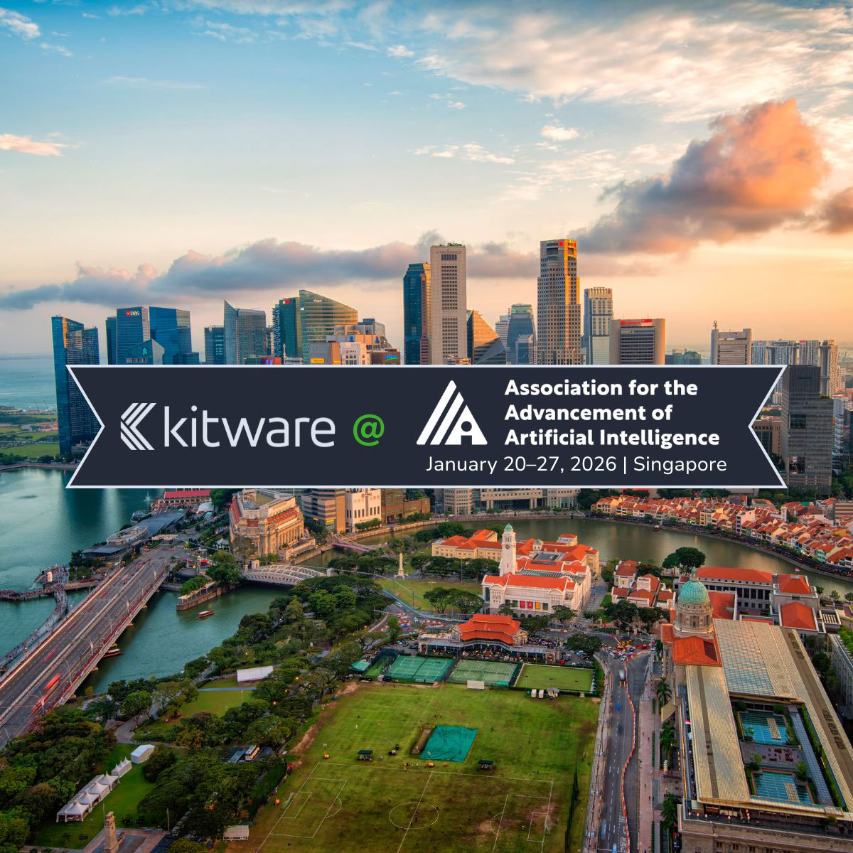 Kitware @ Association for the Advancement of Artificial Intelligence. January 20-27, 2026, Singapore.