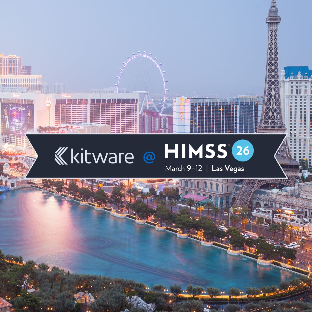 Kitware at HIMSS. March 9-12, 2026.