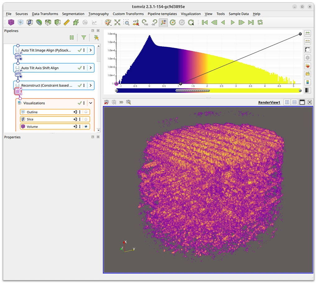 Reconstructed multi-element XRF tomography data produced with the PyXRF workflow.